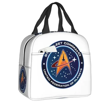 Star Treks Lunch Bag Женская Портативная Сумка-Холодильник с Термоизолированным Ланч-Боксом для Школьного Офиса На Открытом воздухе Многофункциональная Коробка Для Еды Bento Box