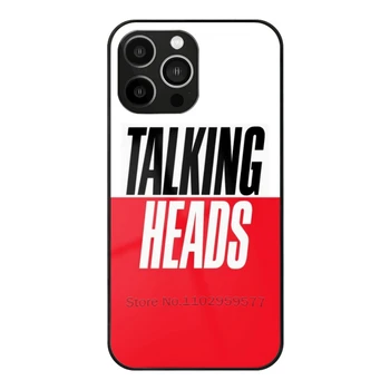 Стеклянный Чехол С Логотипом Talking Heads Для Iphone 14 13 Pro 11 12 7 8 Plus Xr X Xs Max 6S 5S Закаленная Крышка Телефона Talking Heads Stop