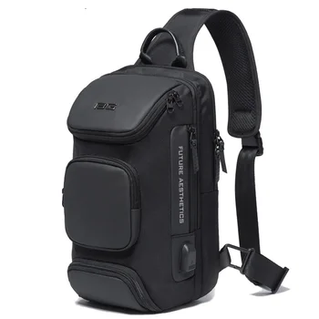 Сумка Мужская качественная USB через плечо, многофункциональные дорожные сумки-мессенджеры, противоугонная сумка Через плечо, мужская сумка-сундук для водонепроницаемых коротких