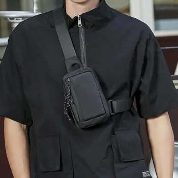 Мужская сумка через плечо Oxford, роскошная модная мужская нагрудная сумка, мужская сумка-слинг, сумка через плечо для мужчин 2023, новая повседневная сумка, дорожные сумки для телефонов