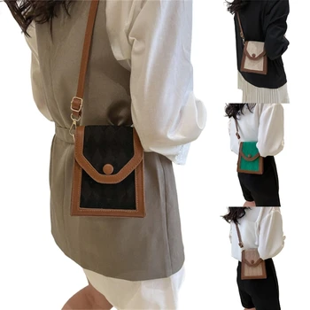 Женские дорожные сумки-болсы Практичная и удобная в переноске сумка через плечо с держателем для телефона