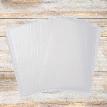 Прозрачная калька формата А4 100шт, полупрозрачная бумага для эскизов, Профессиональная калька для рисования