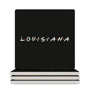 Керамические Подставки Louisiana Friends (Квадратные) для кофе оптом Рождественские керамические Подставки