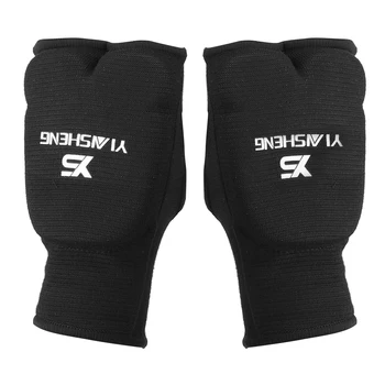 1 пара боксерских перчаток на полпальца для защиты рук в тхэквондо для спортивных тренировок, оборудование для фитнеса и кикбоксинга