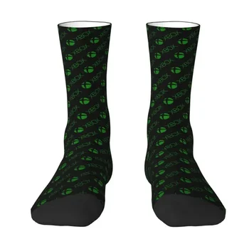 Милые классические Xbox Для женщин и мужчин, теплые подарки для геймеров с 3D-принтом, Спортивные футбольные носки