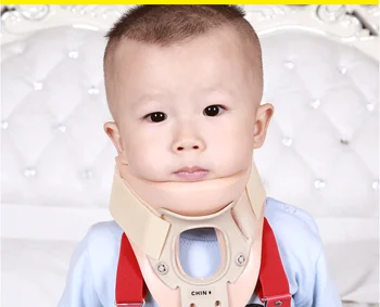 качественный детский шейный бандаж при кривошее бандаж после операции поддержка шеи у ребенка при мигрени искривленная шея