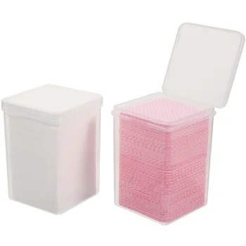 2 Коробки Салфеток для ресниц Безворсовый клей для ногтей Специальный коврик для чистки наращивания Средство для удаления пластика