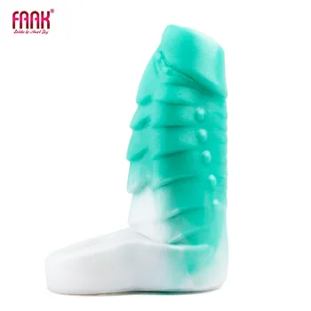 Многоразовый рукав для пениса для мужчин, увеличивающий пенис, многоцветная Мягкая силиконовая секс-игрушка для члена с кольцом от выпадения, секс-товары для взрослых