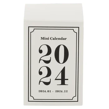 Настольный мини-календарь, ежедневно стоящий на офисной стене, отрывной Ежемесячный календарь, год, откидной декор, расписание дней