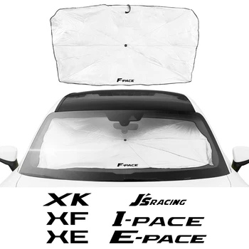 Автомобильный Солнцезащитный Козырек, Зонт От Солнца, Аксессуары Для Jaguar XF X250 X260 F-pace E-pace XJ XE I-pace JS-Racing XK SV S Type R