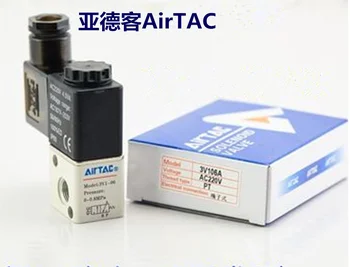 Оригинальный Электромагнитный клапан AirTAC 3V1-06 -DC24V/AC220V 3V1-M5-DC24V