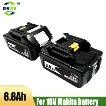 Новейшая Модернизированная Аккумуляторная Батарея BL1860 18 V 8800 mAh Литий-ионная для Makita 18v Battery BL1840 BL1850 BL1830 BL1860B LXT400