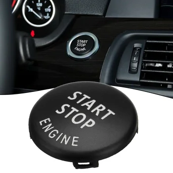 Крышка Переключателя Кнопки Start Stop Двигателя Для BMW E70 X6 E71 X1 E84 X3 E83 Черная Крышка Переключателя Кнопки Start Stop Двигателя
