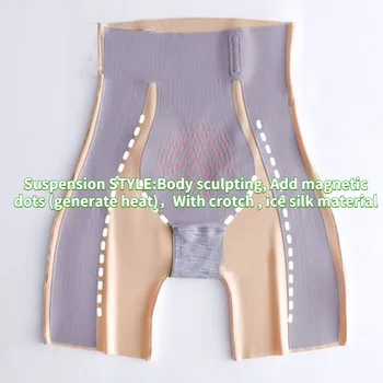 Новое бесшовное женское утягивающее белье с высокой талией, тренажер для увеличения талии, Сексуальное корректирующее белье, брюки для коррекции фигуры
