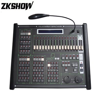 Консоль Rhino 512 DMX Контроллер для перемещения головы Лазерное шоу в баре Ночной клуб Профессиональная сцена DJ Дискотека Осветительное оборудование для вечеринок