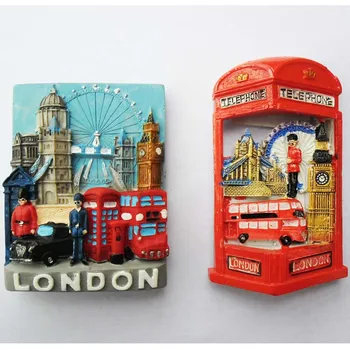 Классические туристические достопримечательности Лондона в память о солдатах почтовый ящик холодильник
