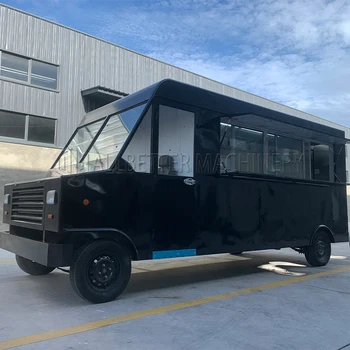 Производитель грузовиков для еды на заказ, винтажный фургон для мороженого, трейлер для закусок, передвижной ретро-грузовик для еды на продажу в США