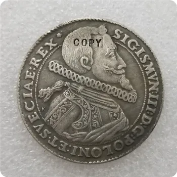 Польша 1614 ТАЛАР СИГИС III Зигмунт III суперкопия Монеты памятные монеты-реплики монет медальные монеты предметы коллекционирования