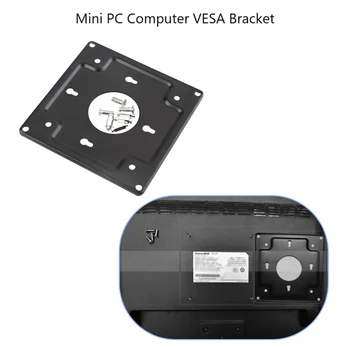 Крепление VESA для Мини-ПК I3 4010U Подвесной Кронштейн Крепление заднего монитора на Кронштейне VESA Mini-Host с помощью винтов K1KF