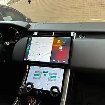 Новейший 13-дюймовый автомобильный видео-DVD-плеер с большим экраном Android для Land Rover Range Rover Vogue 2013-2016 GPS-навигация Электронное аудио