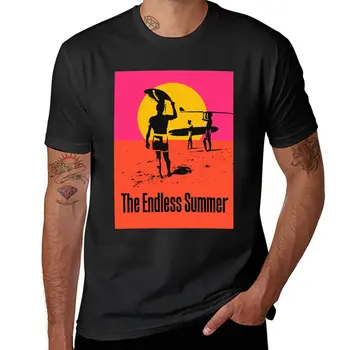 Новинка, Документальный плакат The Endless Summer 1966 Surf, художественное произведение, классическая футболка, винтажная футболка, милые топы, однотонные футболки, мужские