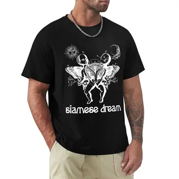 Винтажная Сиамская мечта Тыквы Альтернативная рок-музыка 90-х, Подарочная Футболка больших размеров, летние топы, футболка для мужчин