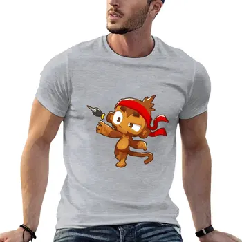Футболка Bloons TD 6 Dart Monkey, великолепная футболка, летний топ, новое издание, футболки для мужчин