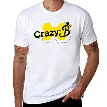 Новая футболка Crazy: B с аниме, футболки на заказ, простые футболки для мужчин