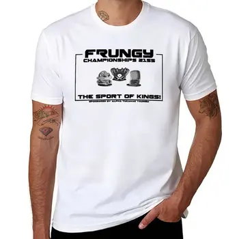 Новая футболка Frungy Championships, белые футболки для мальчиков, быстросохнущая футболка, мужские футболки