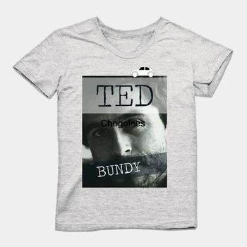 Футболка Ted Bundy Премиум-класса, футболка Triblend, фанаты подкаста True Crime Junkie, История серийного убийцы Murderinos
