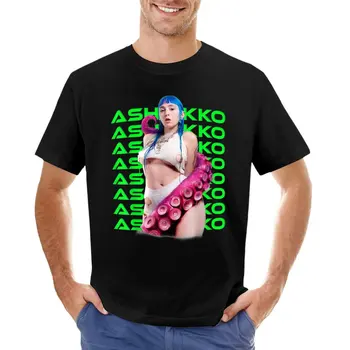 АШНИККО - Ashnikko Anime Bunny - футболка ASHNIKKO lover, однотонная блузка, мужские винтажные футболки