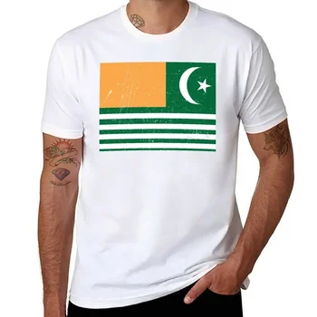 Новая летняя футболка с принтом Флага Азад Кашмир с коротким рукавом для мужчин и женщин
