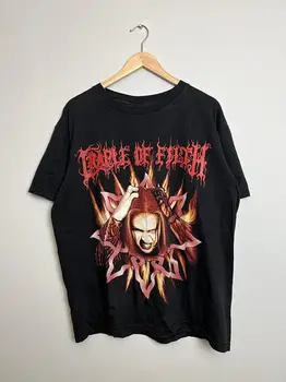 Редкая винтажная футболка блэк-метал группы Cradle Of Filth 90-х годов, мужская футболка