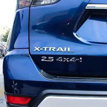 Багажник Автомобиля 2.5 4X4-I Эмблема Задний Значок Буквы 3D Сплав Хвост Декор Наклейка Аксессуары Для Nissan X-Trail X Trail T32 2014-2021
