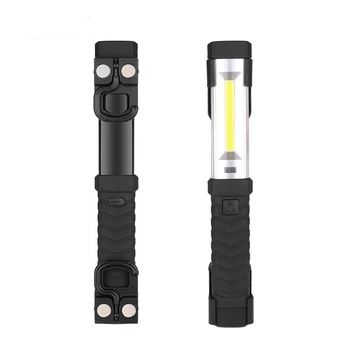 ZK50 COB + Led Многофункциональный рабочий фонарь регулируемый крюк для желоба с магнитом USB перезаряжаемый капитальный ремонт света Открытый Свет Палатки