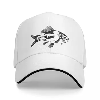 Рыба (черная) Бейсболка Альпинистская Одежда Для Гольфа летние шляпы Шляпы Дальнобойщика Для Мужчин Женские