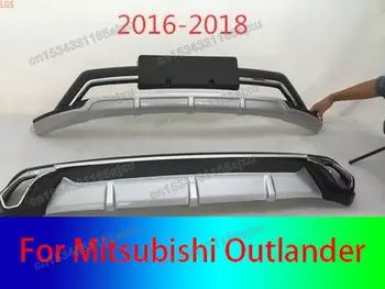 Для Mitsubishi Outlander 2016-2019 Передний и задний бамперы из АБС-пластика с защитой от царапин, автомобильные аксессуары
