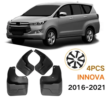Автомобильные брызговики 4шт, брызговики для Toyota INNOVA 2016-2021, украшение автомобиля