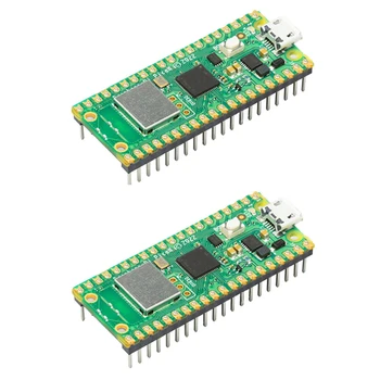 2X Для Raspberry Pi Pico W Плата с беспроводным модулем Wi-Fi RP2040 Плата разработки Поддерживает сварку Micro-Python