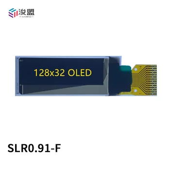 0,91-дюймовый oled-дисплей ЖК-модуль 128x32OLED IIC SPI последовательный порт маленький экран