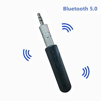Беспроводной Bluetooth 5.0 Приемник Передатчик Адаптер 3,5 мм Разъем для автомобильной музыки Аудио Aux A2dp Приемник наушников Громкой связи
