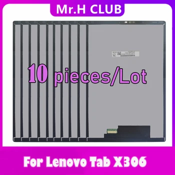 10 шт./лот ЖК-дисплей для Lenovo Tab M10 HD 2-го поколения X306 TB-X306F TB-X306X TB-X306V ЖК-дисплей С сенсорным экраном, Дигитайзер для X306 LCD