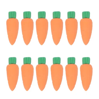30шт Морковные Ластики Резиновый Ластик Новинка Пасхальные подарки для вечеринок Подарки для детей