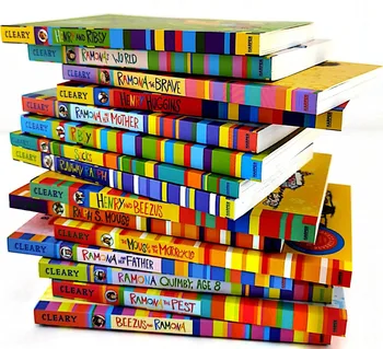 Новые 15 книг The Complete Ramona Collection Дети читают книгу манги Kids Livres на английском языке для детей раннего возраста