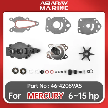 Комплект для ремонта Крыльчатки Водяного Насоса Mercury Outboard Mariner 6 8 9,9 15 л.с. 46-42089A5 С Корпусом 42089A5