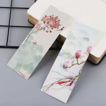 30шт Креативных бумажных закладок в китайском стиле, открытки для рисования, ретро Красивые закладки в штучной упаковке, памятные подарки XXUC