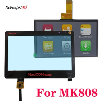 Для Autel MaxiCOM MK808 С сенсорным экраном и заменой дигитайзера на ЖК-дисплей