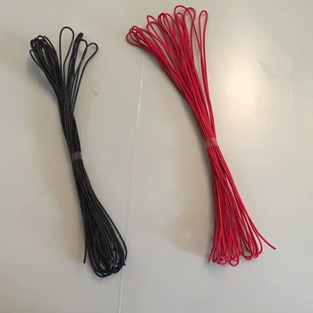 10 метров провода для светодиодной лампы diy quantum, одножильный красный и черный кабели