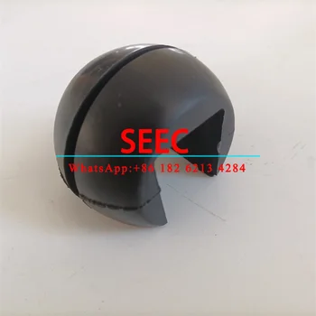 SEEC Черный резиновый амортизирующий мяч для вставки в подкладку обуви для направляющих лифта 127*10/127*16