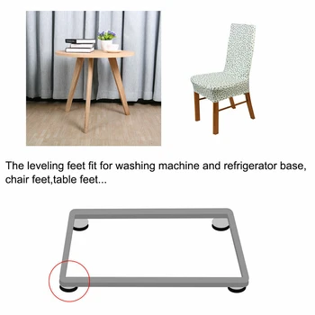 Столы для конференц-зала Выравнивающая ножка мебели Glide 20шт Металлическая мебель для ресторана Более тяжелые столы Регулируются